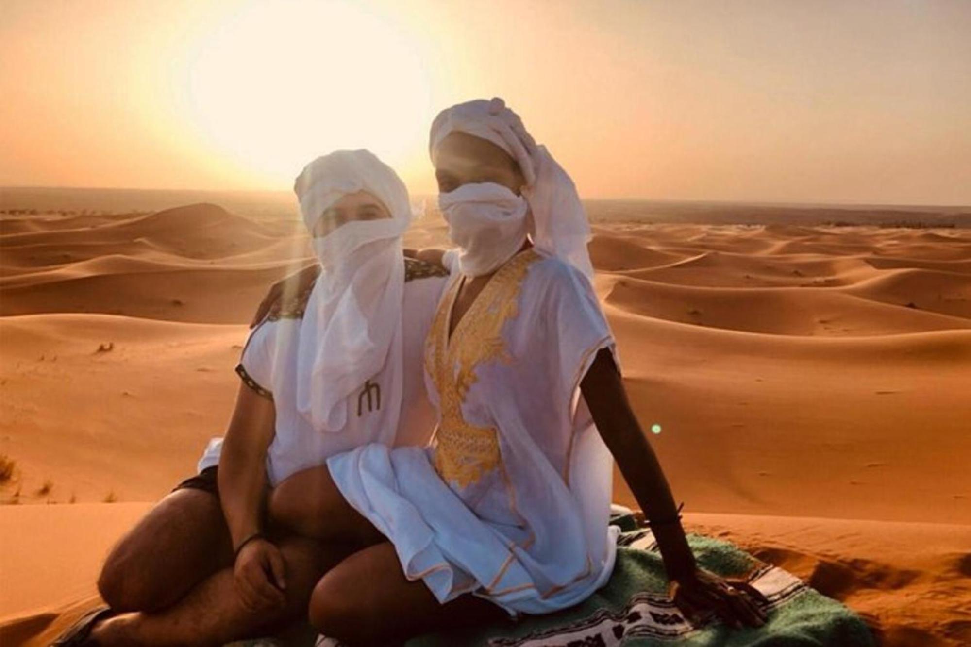 Camel Trekking Desert Camp เมอร์ซูกา ภายนอก รูปภาพ