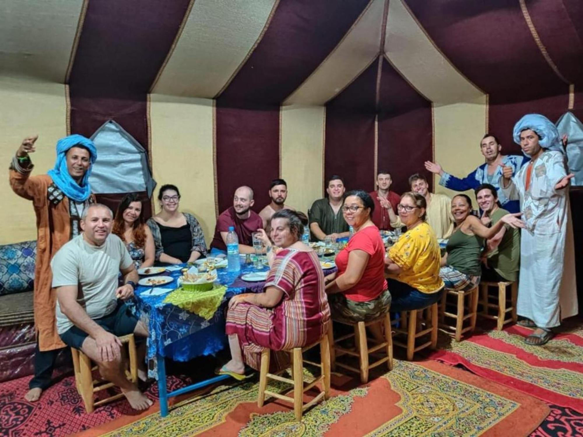 Camel Trekking Desert Camp เมอร์ซูกา ภายนอก รูปภาพ