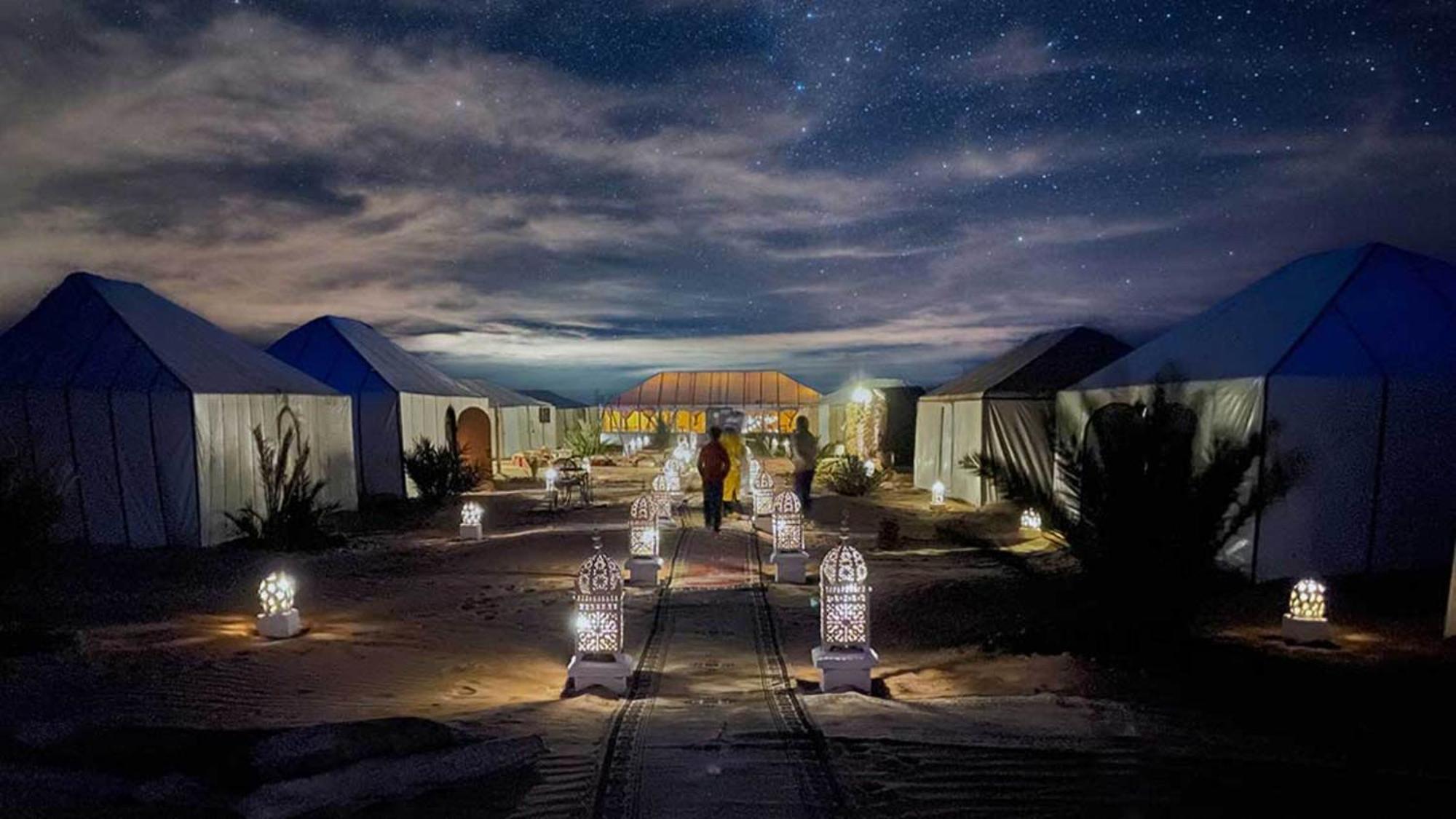 Camel Trekking Desert Camp เมอร์ซูกา ภายนอก รูปภาพ